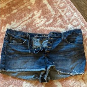 Universal Thread High Rise Shortie Shorts